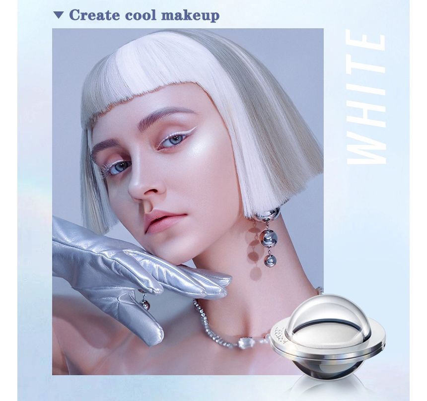 ZEESEA - Time and space star highlighter - Silver, #01 Silver, 53 g, 6973058940052