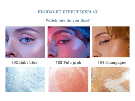 ZEESEA - Time and space star highlighter - Champagne, #04 Champagne, 68 g, 6973058949826