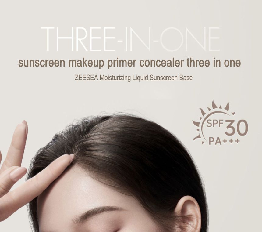 ZEESEA - Moisturizing Liquid Sunscreen Base SPF30PA+++, #30g, 46 g, 6931373192693