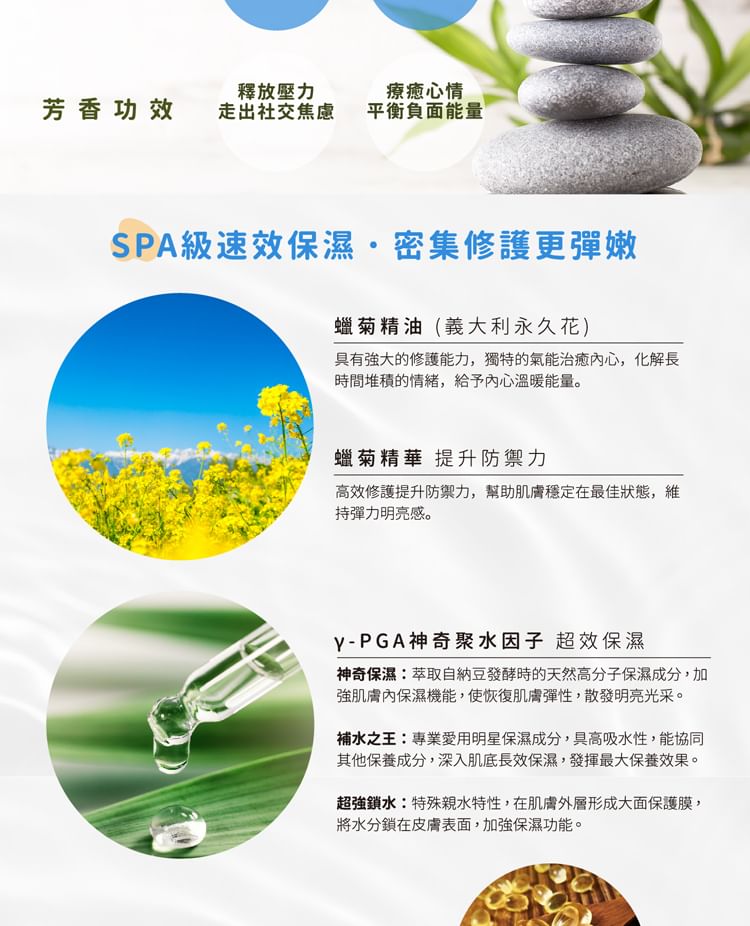 Forest Beauty - Helichrysum Italicum Recovery Mask, 1 pc, 50 g, 4710751666672