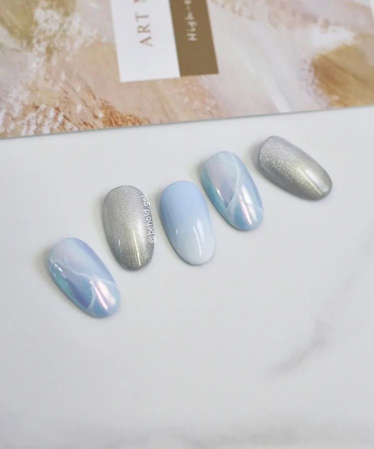 BEHOLD - Professional Gel Polish BH190 Baby Blue, 10ml, 40 g, 4897130751904