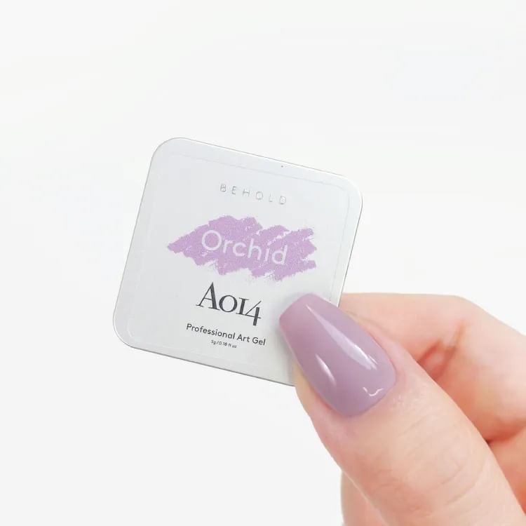 BEHOLD - Professional Art Gel A014 Orchid, 5ml, 30 g, 4897130756138