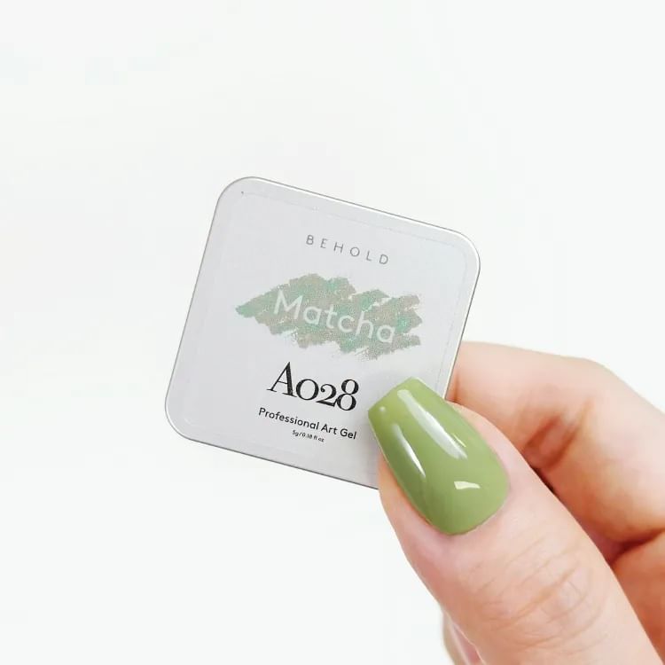 BEHOLD - Professional Art Gel A028 Matcha, 5ml, 30 g, 4897130756275