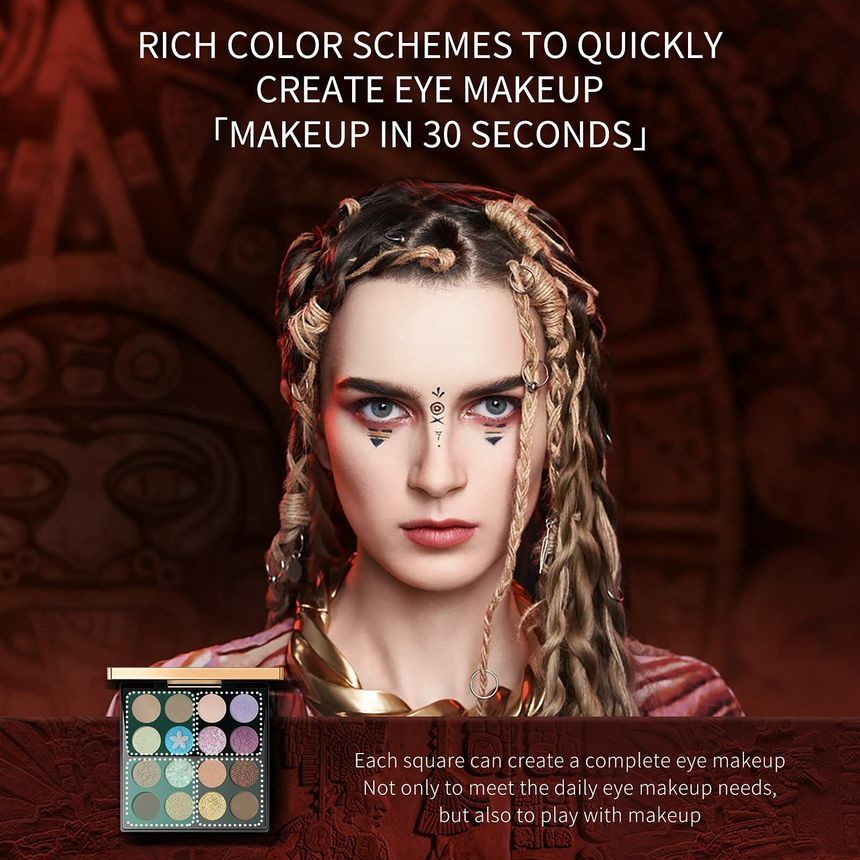 ZEESEA - Maya Eyeshadow Palette - #08 GODDES, #08 GODDES, 240 g, 6974475777375