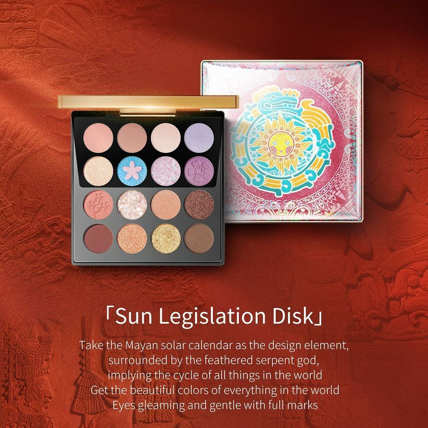 ZEESEA - Maya Eyeshadow Palette - #08 GODDES, #08 GODDES, 240 g, 6974475777375