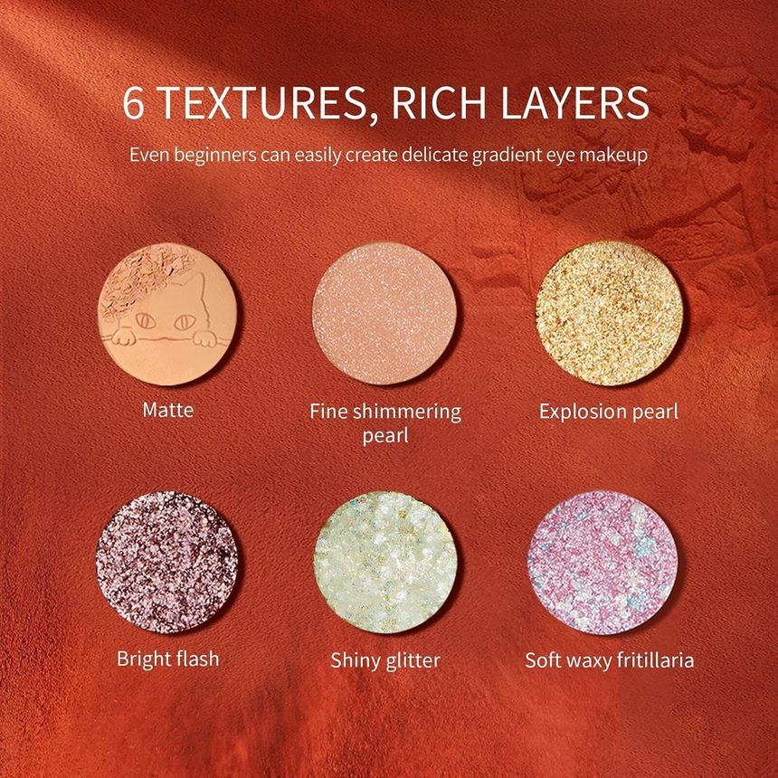 ZEESEA - Maya Eyeshadow Palette - #07 DIVINE FELINE, #07 DIVINE FELINE, 240 g, 6974475777382