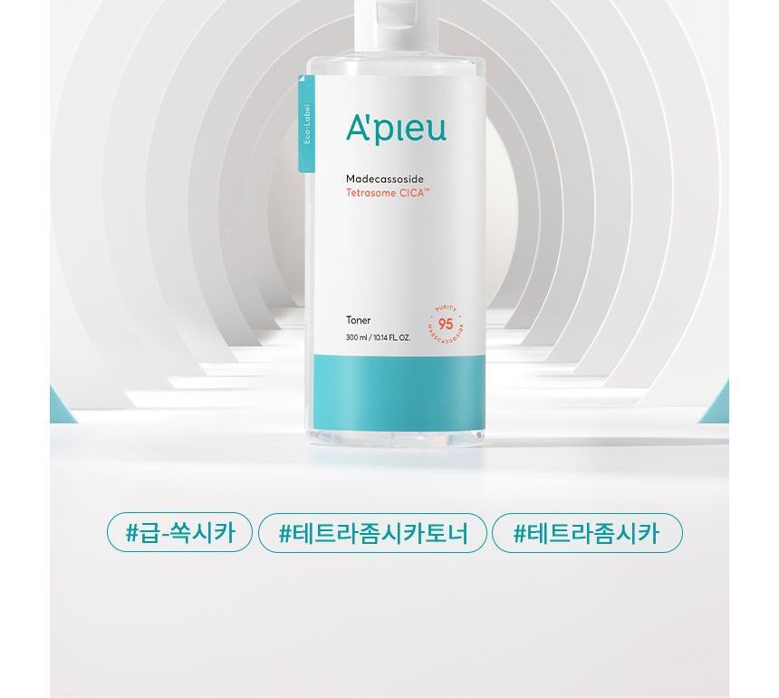 A’PIEU - Madecassoside Tetrasome CICA Toner, 300ml, 600 g, 8809747951666