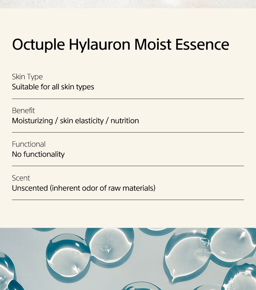 12 GRABS - Octuple Hyaluron Moist Essence, 50ml, 111 g, 8809836240022