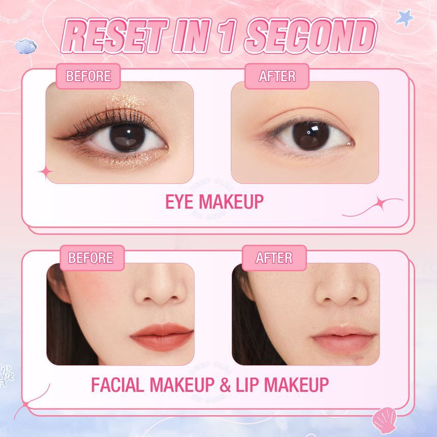 PINKFLASH - Gentle Makeup Remover Cleansing Sheet, #Remover Cleansing Sheet-8ml, 17 g, 6974908112155