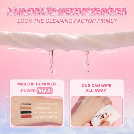 PINKFLASH - Gentle Makeup Remover Cleansing Sheet, #Remover Cleansing Sheet-8ml, 17 g, 6974908112155
