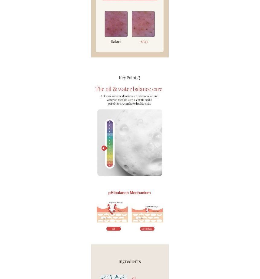 Neulii - Jeju Dongbeak Mild Foam Cleanser, 120g, 157 g, 8809629310284