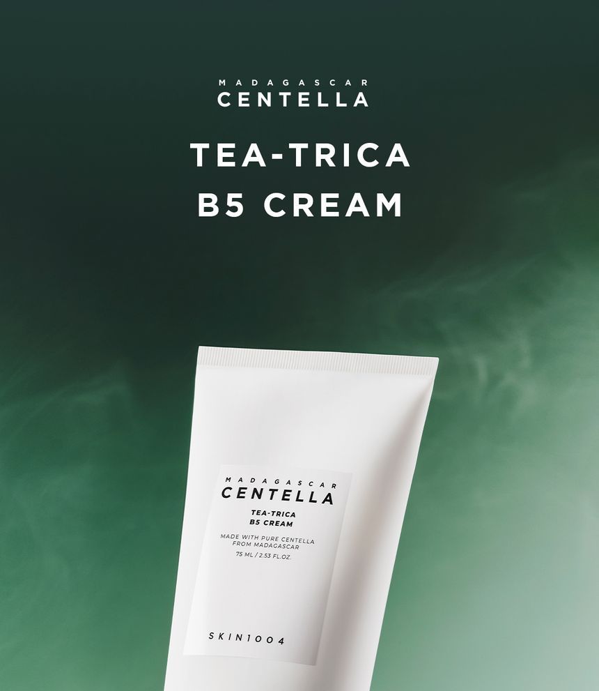 SKIN 1004 - Madagascar Centella Tea-Trica B5 Cream, 75ml, 114 g, 8809913830047