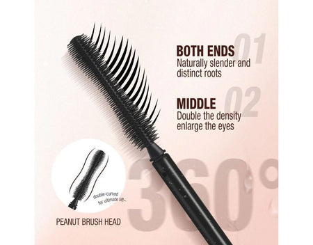 O.TWO.O - Super Stay Long Lasting Waterproof Black Mascara, #Black, 38 g, 6973263792392