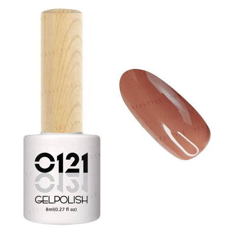 Cosplus - 0121 Nail Gel Polish Butter Red Bean Collection 230, 8ml, 80 g, 4713233396418