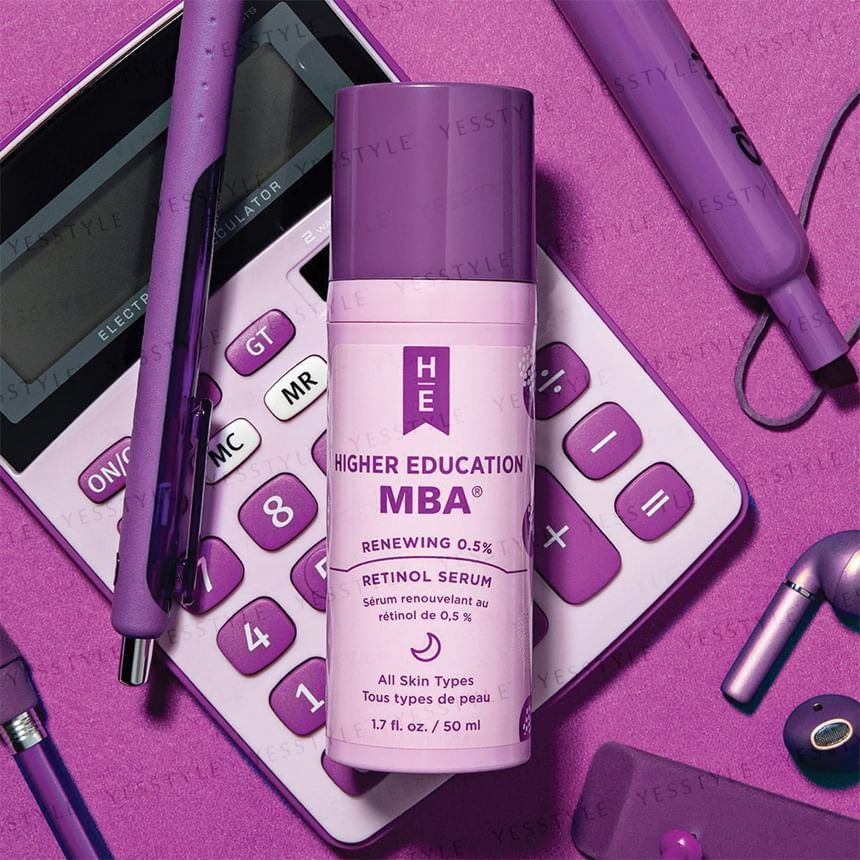 Higher Education Skincare - MBA Renewing 0.5% Retinol Serum, 50ml, 80 g, 811281034016