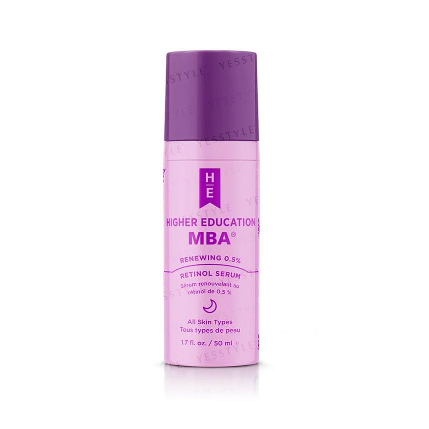 Higher Education Skincare - MBA Renewing 0.5% Retinol Serum, 50ml, 80 g, 811281034016