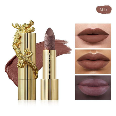 ZEESEA - NEW Palace Identity  Dragon Lipstick - M17, #M17 deep neutral - 3g, 105 g, 6972805742758