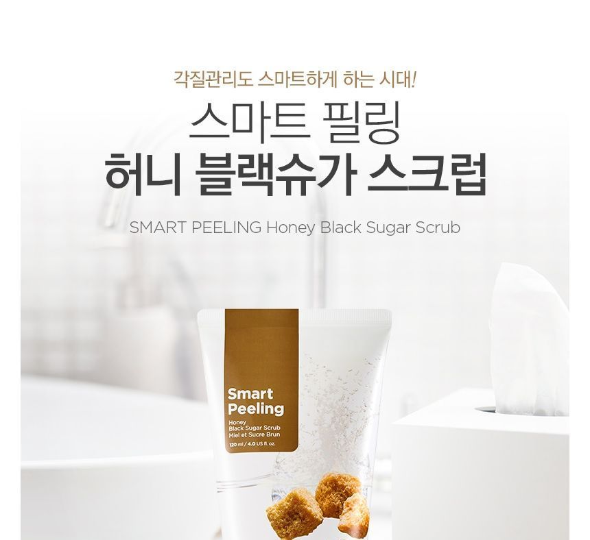 THE FACE SHOP - Honey Black Sugar Scrub 120ml, 120ml, 176 g, 8806182572517