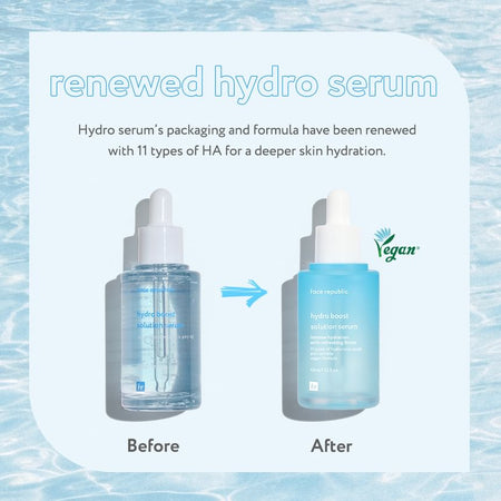 face republic - Hydro Boost Solution Serum, 45ml, 114 g, 8809752670033