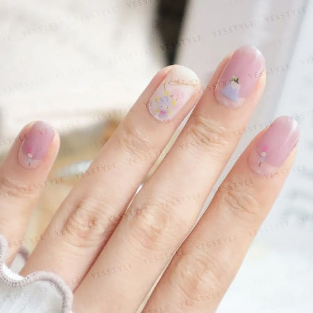 Lunacaca - Sanrio Little Twin Stars Dream Fuji Nail Art Stickers, 24 pcs, 50 g, 4892023003013