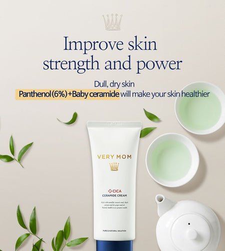 VERY MOM - Cica Ceramide Cream, 80g, 124 g, 8809392620863
