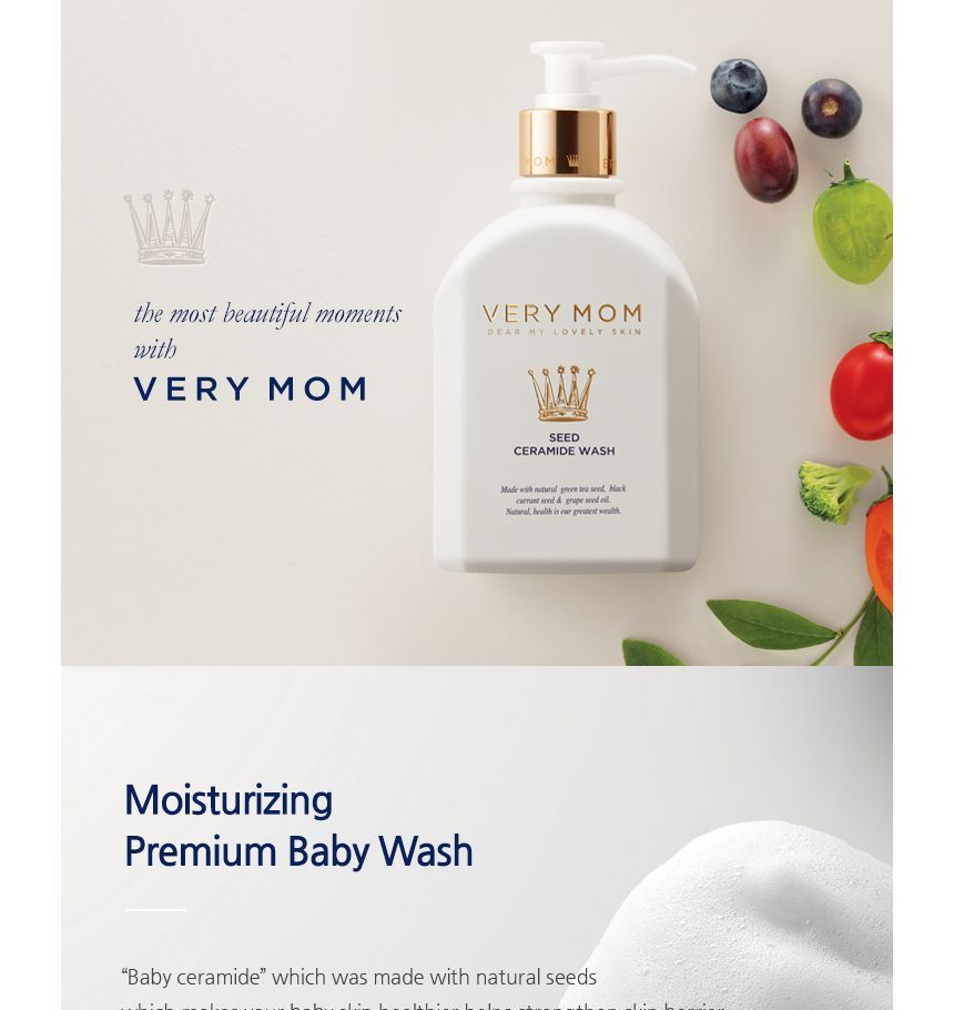VERY MOM - Seed Ceramide Wash, 300ml, 600 g, 8809482982321