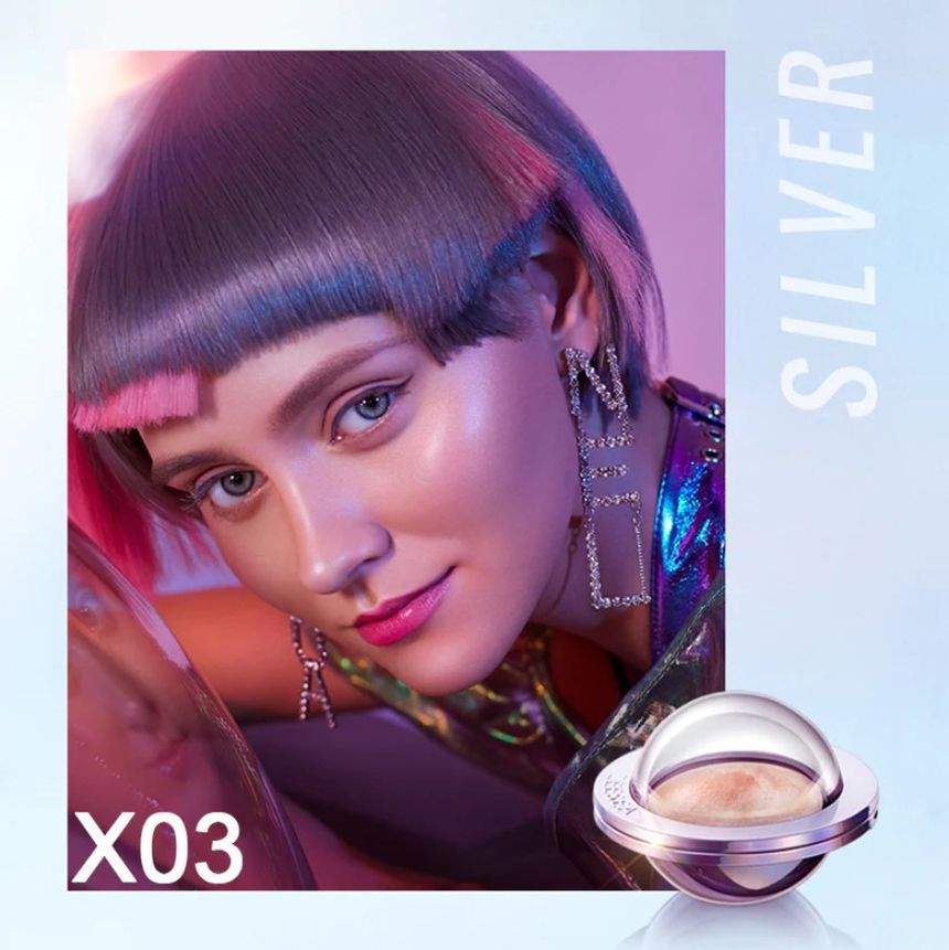 ZEESEA - Time and space star highlighter - Pale Pink, #03 Pale Pink - 3g, 53 g, 6973058940090