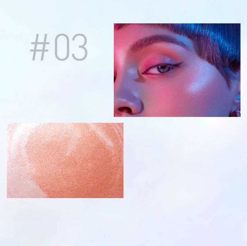 ZEESEA - Time and space star highlighter - Pale Pink, #03 Pale Pink - 3g, 53 g, 6973058940090
