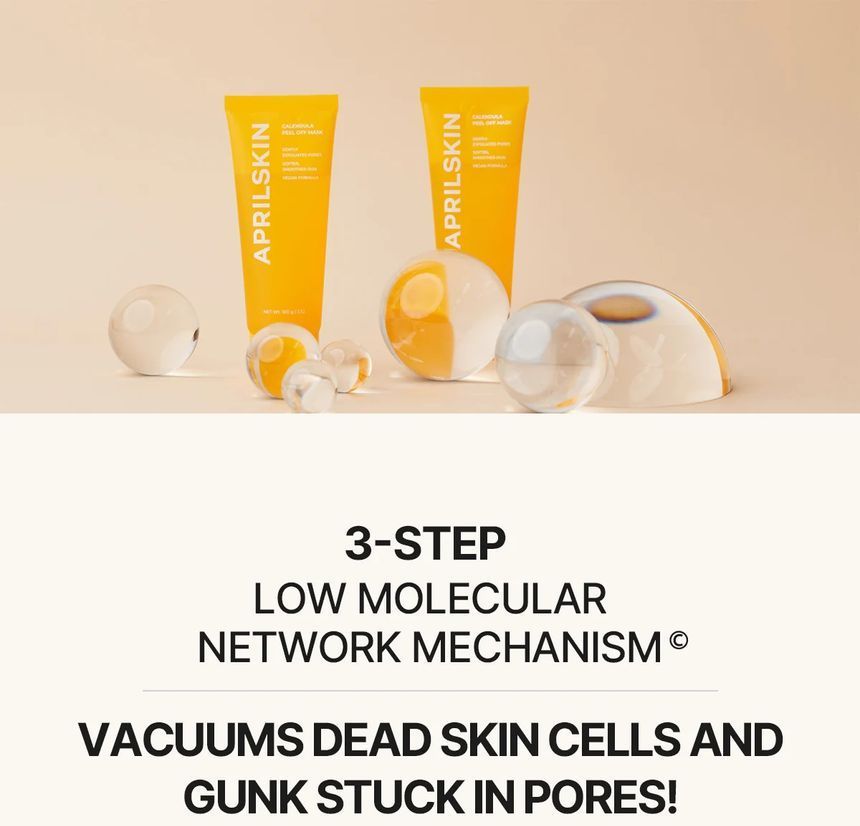 APRILSKIN - Real Calendula Peel Off Pack, 100g, 140 g, 8809960356293