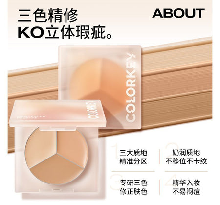 COLORKEY - CONCEALER PALETTE, #CONCEALER-3.9g, 50 g, 6975326781053