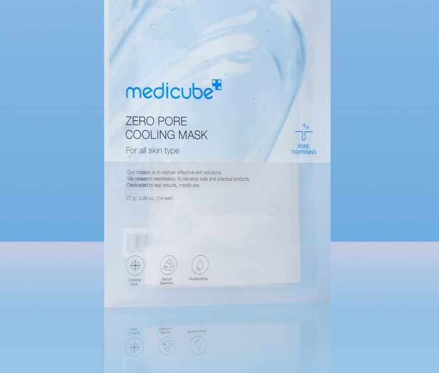 medicube - Zero Pore Cooling Mask, 27g, 40 g, 8800240569969