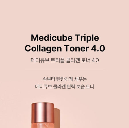 medicube - Triple Collagen Toner, 140ml, 200 g, 8800256114320