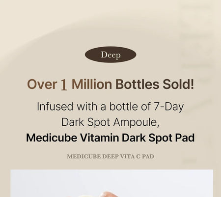 medicube - Deep Vita C Pad, 70 pads, 300 g, 8800256109661