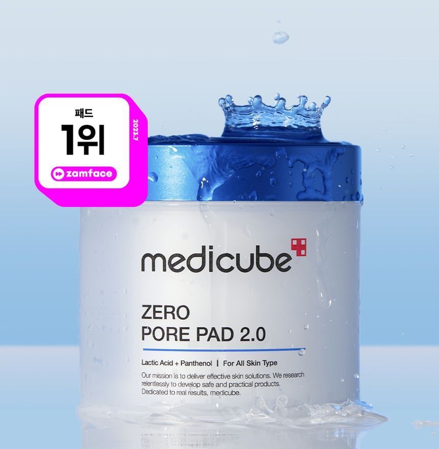 medicube - Zero Pore Pad 2.0, 70 pads, 300 g, 8800256108374