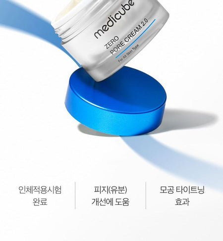 medicube - Zero Pore Cream 2.0, 50ml, 160 g, 8800240567330