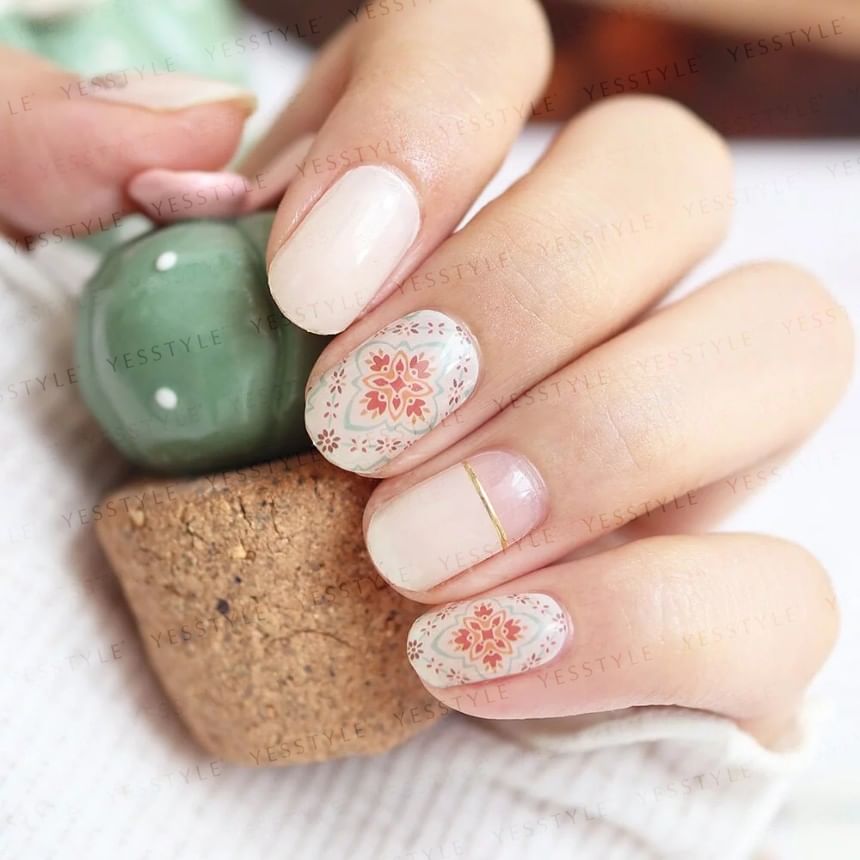 Lunacaca - Princess Persia Nail Art Stickers, 24 pcs, 50 g, 4892022007958