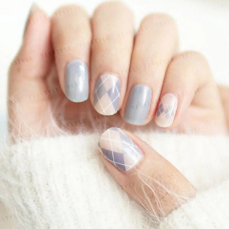 Lunacaca - Melting Ice Snow Nail Art Stickers, 24 pcs, 50 g, 4892022007946