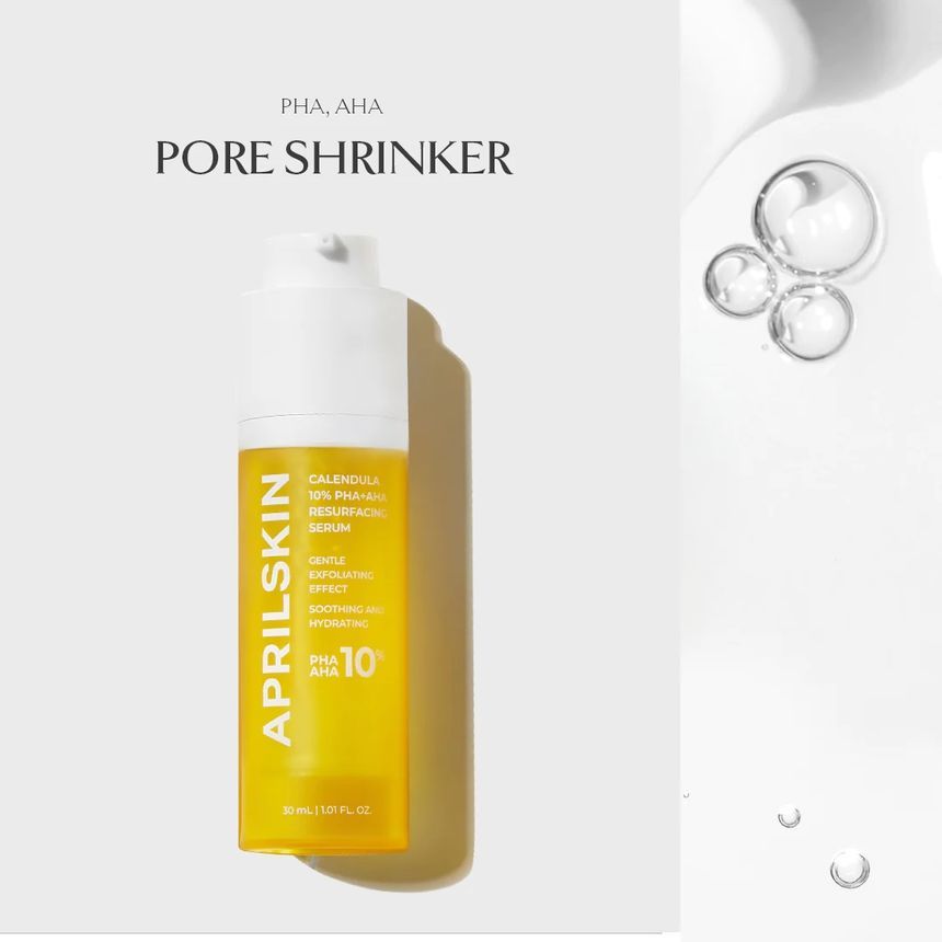 APRILSKIN - Calendula 10% PHA + AHA Resurfacing Serum, 30ml, 100 g, 8800256109616