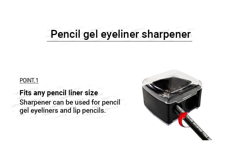 MACQUEEN - Eyeliner Sharpener, 2-Holes (1pc), 10 g, 8809432018551