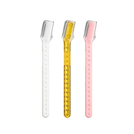 MEKO - Short Eyebrow Trimmer 3 pcs, 1 Set, 40 g, 4712862910385