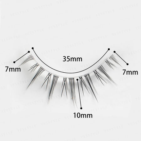 MEKO - Beauty Wink Fashion Lashes I-023 Sweet And Natural Type, 3 pairs, 50 g, 4710981219235