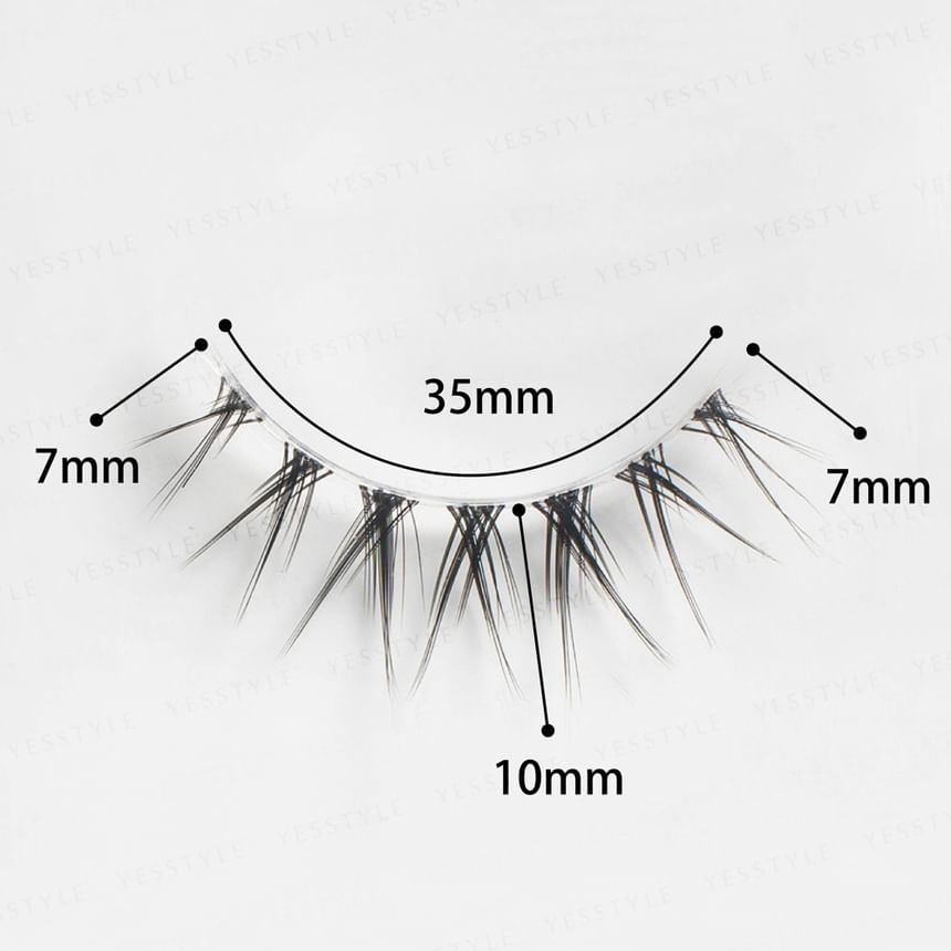 MEKO - Beauty Wink Fashion Lashes I-024 Long Style, 3 Pairs, 50 g, 4710981219242