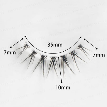 MEKO - Beauty Wink Fashion Lashes I-024 Long Style, 3 Pairs, 50 g, 4710981219242