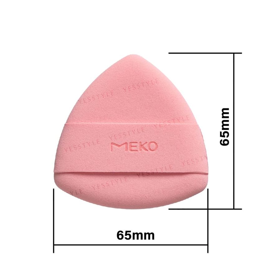 MEKO - Flawless Rubycell Air Cushion Puff Triangle Shape, 1 pc, 20 g, 4712862903295