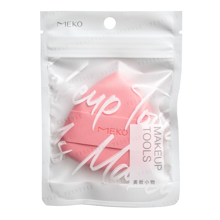 MEKO - Flawless Rubycell Air Cushion Puff Triangle Shape, 1 pc, 20 g, 4712862903295