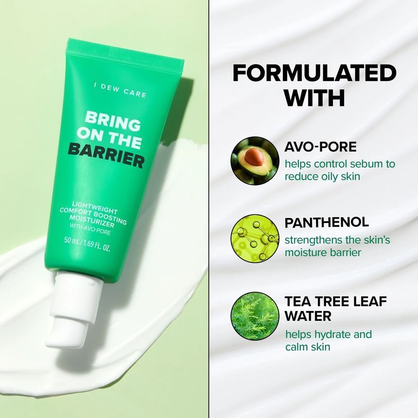 I DEW CARE - Bring On The Barrier Lightweight Comfort Boosting Moisturizer, 50ml, 130 g, 8806190727084