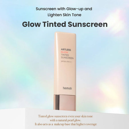 heimish - Artless Glow Tinted Sunscreen, 40ml, 76 g, 8809481762252