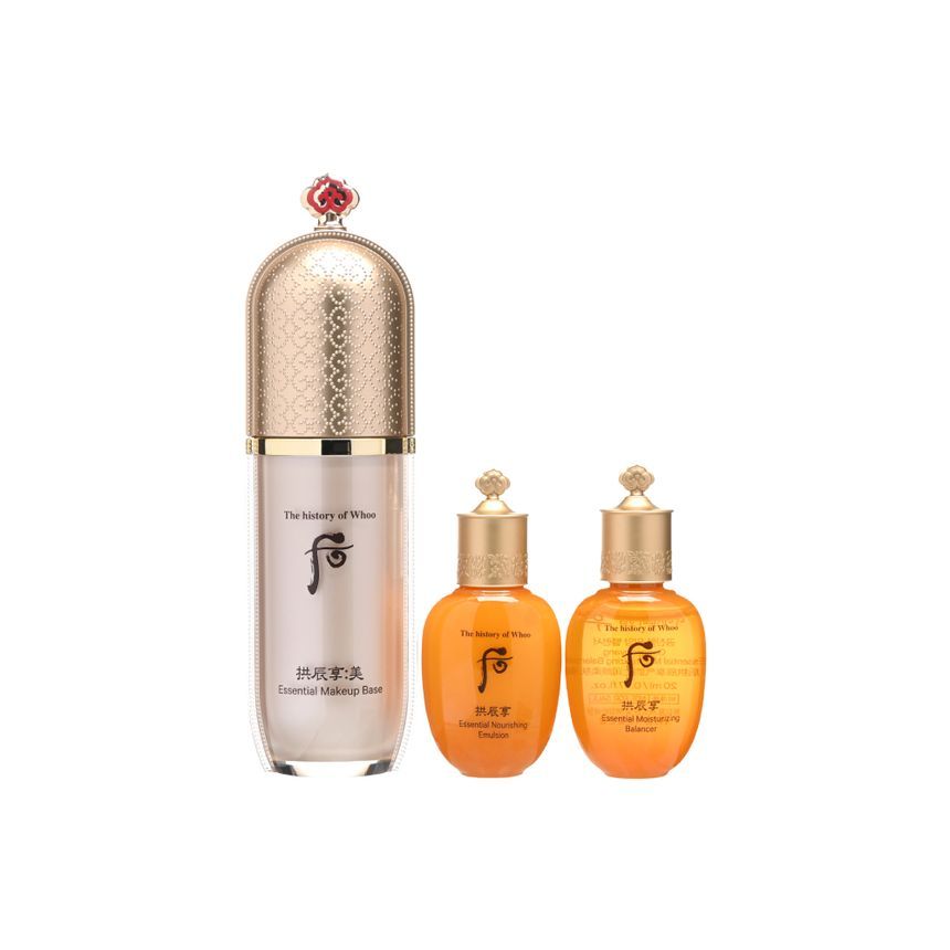 THE WHOO - Gongjinhyang Mi Essential Makeup Base Special Set, 3 pcs, 257 g, 8801051256055