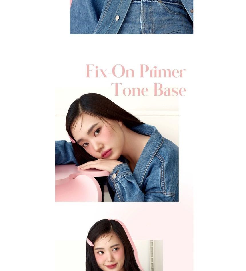 CODE GLOKOLOR - Fix-On Primer Tone Base, 30ml, 156 g, 8801051256666