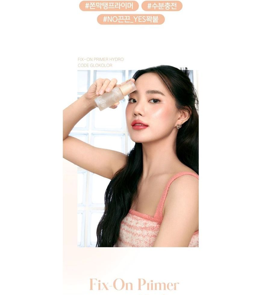 CODE GLOKOLOR - Fix-On Primer Hydro, 30ml, 156 g, 8801051256673
